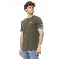 Invicta Green Cotton Men T-Shirt -   -  Invicta.