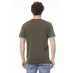 Invicta Green Cotton Men T-Shirt -   -  Invicta.