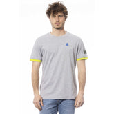Invicta Gray Cotton Men T-Shirt -   -  Invicta.