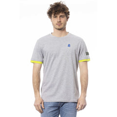 Invicta Gray Cotton Men T-Shirt -   -  Invicta.