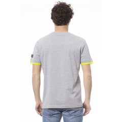 Invicta Gray Cotton Men T-Shirt -   -  Invicta.