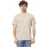 Invicta Beige Cotton Men T-Shirt -   -  Invicta.