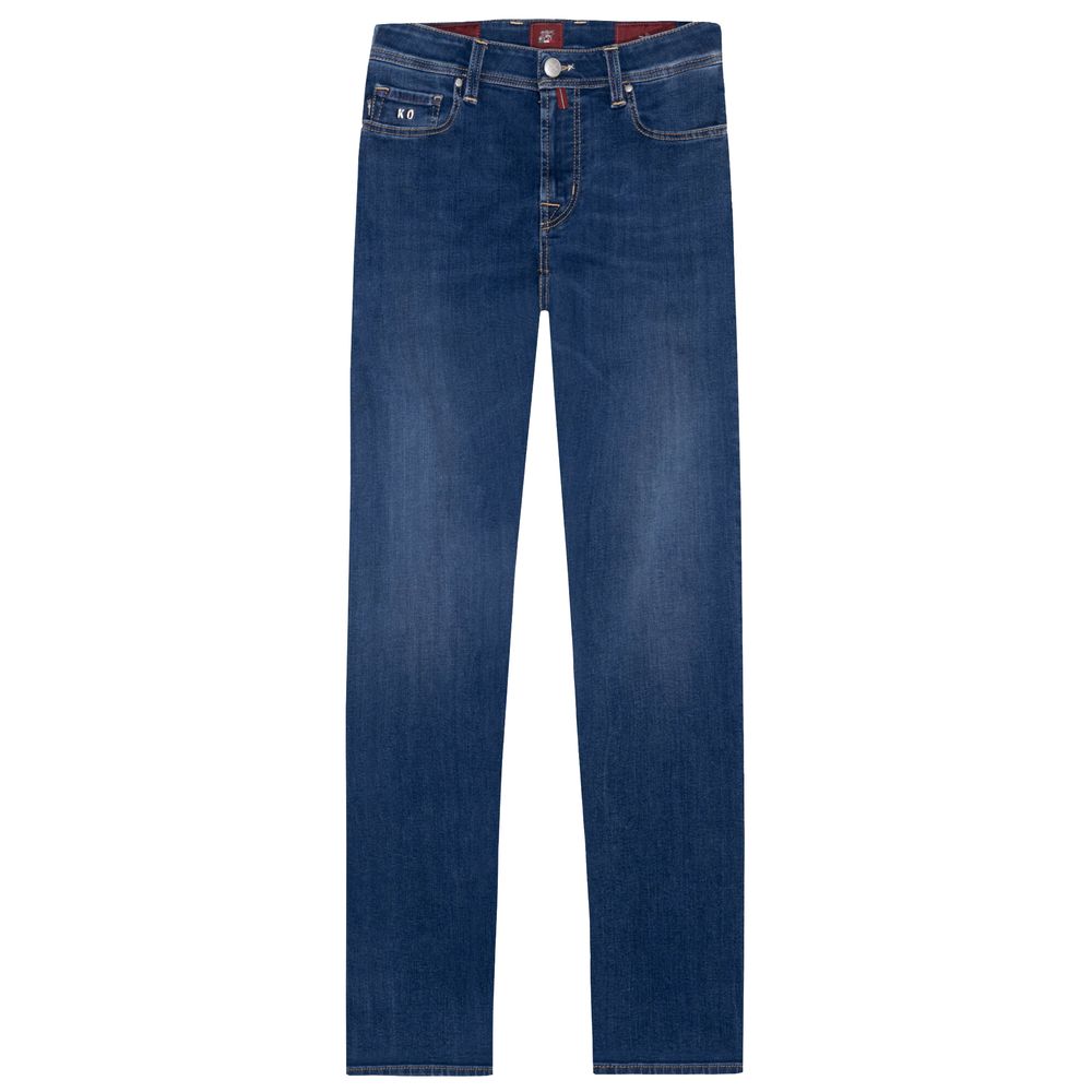 Tramarossa Elegant Stretch Cotton Men's Jeans -   -  Tramarossa.