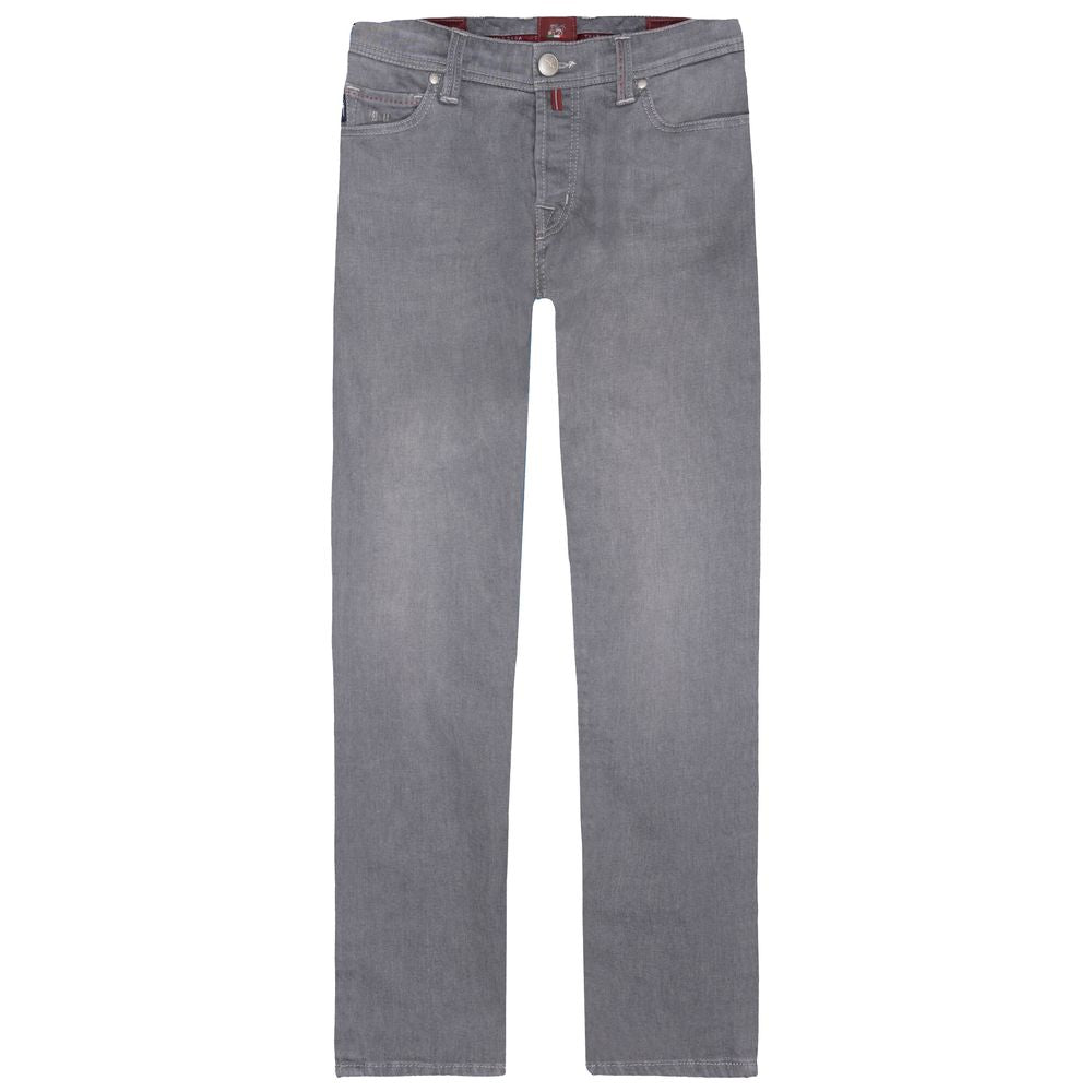 Tramarossa Gray Cotton Men's Jeans -   -  Tramarossa.