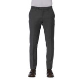 Trussardi Gray Wool Men Trousers -   -  Trussardi.
