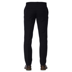 Trussardi Blue Wool Men Trouser -   -  Trussardi.