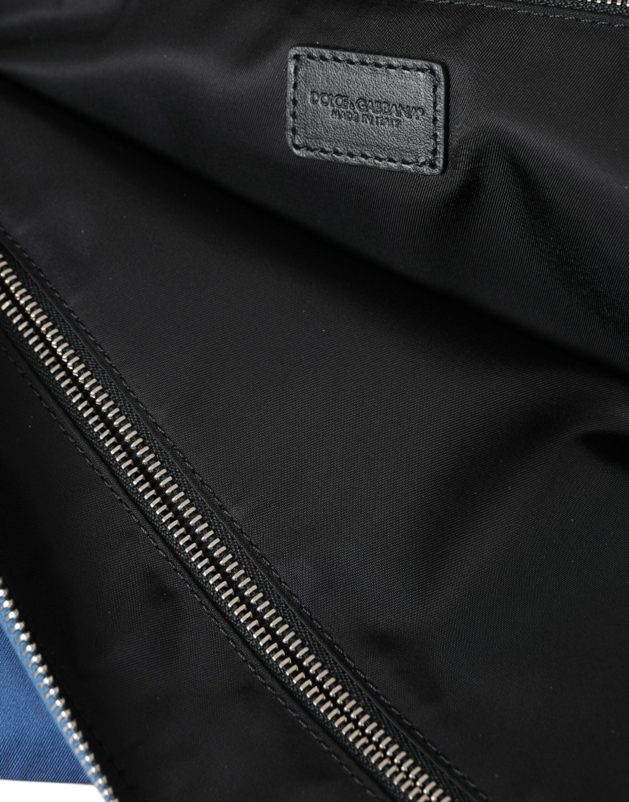 Dolce & Gabbana Blue DG Milano Print Nylon Pouch Clutch Men Bag -   -  Dolce & Gabbana. Dolce & Gabbana Blue DG Milano Print Nylon Pouch Clutch Men Bag -   -  Dolce & Gabbana.