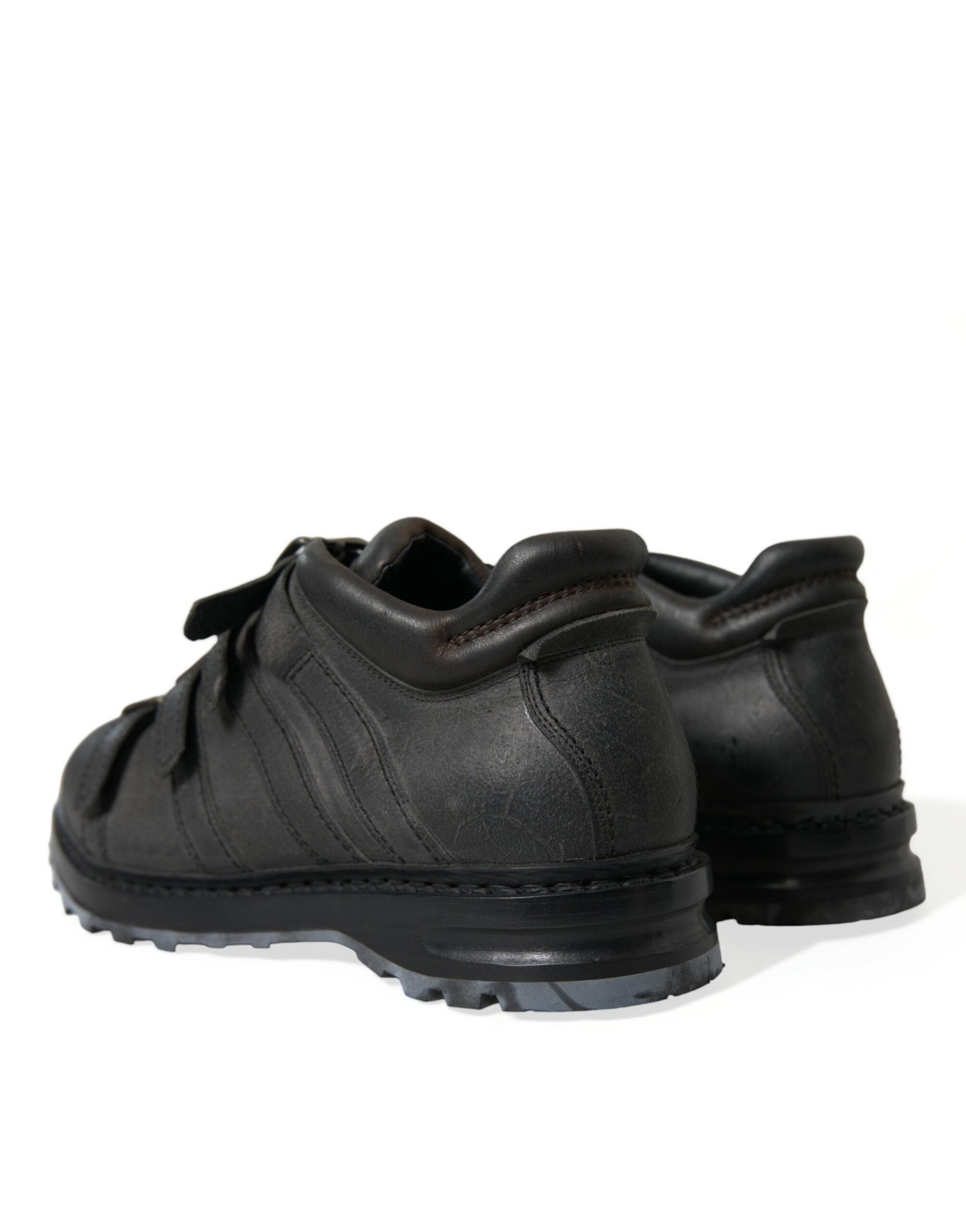 Dolce & Gabbana Black Leather Strap Men Ankle Boots Shoes -   -  Dolce & Gabbana. Dolce & Gabbana Black Leather Strap Men Ankle Boots Shoes -   -  Dolce & Gabbana.