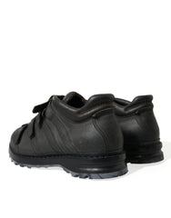 Dolce & Gabbana Black Leather Strap Men Ankle Boots Shoes -   -  Dolce & Gabbana.