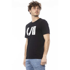 Ungaro Sport Black Cotton Men T-Shirt -   -  Ungaro Sport.