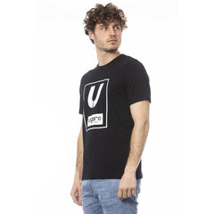 Ungaro Sport Black Cotton Men T-Shirt -   -  Ungaro Sport.