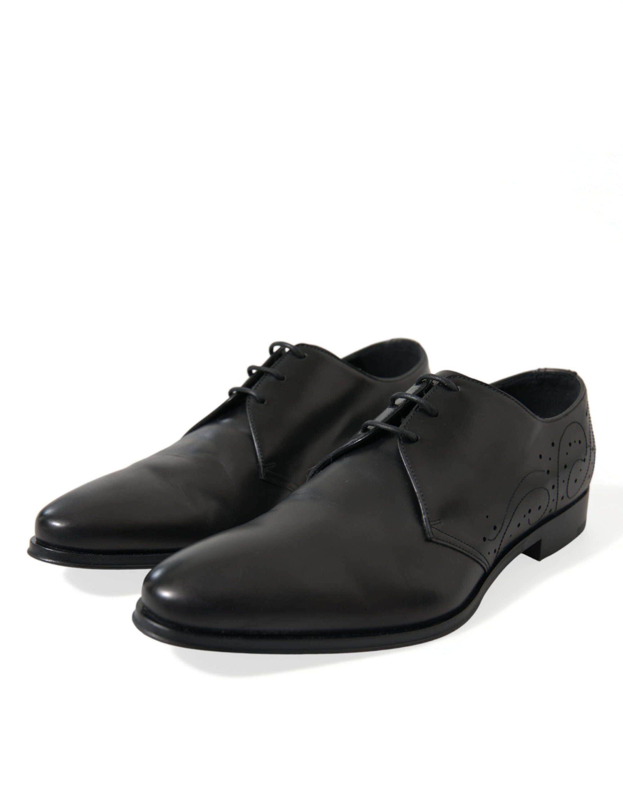 Dolce & Gabbana Black Leather Lace Up Formal Derby Dress Shoes -   -  Dolce & Gabbana. Dolce & Gabbana Black Leather Lace Up Formal Derby Dress Shoes -   -  Dolce & Gabbana.