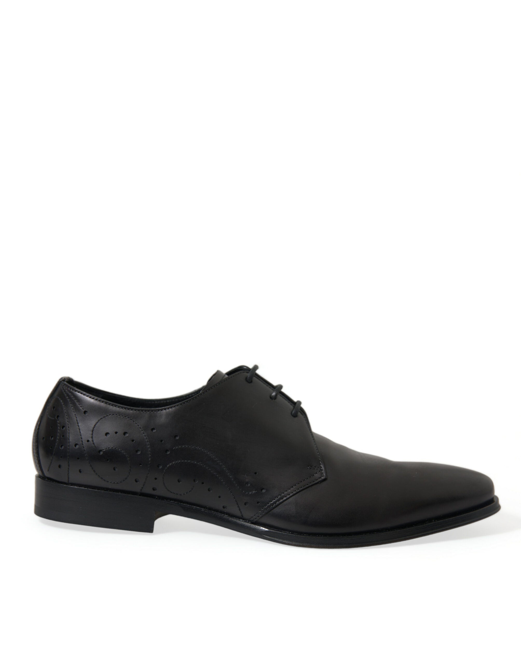 Dolce & Gabbana Black Leather Lace Up Formal Derby Dress Shoes -   -  Dolce & Gabbana.