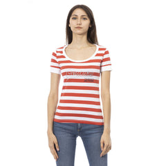 Trussardi Action Multicolor Cotton Women T-Shirt -   -  Trussardi Action.