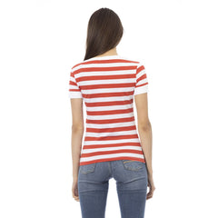 Trussardi Action Multicolor Cotton Women T-Shirt -   -  Trussardi Action.