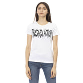 Trussardi Action White Cotton Women T-Shirt -   -  Trussardi Action.