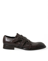 Dolce & Gabbana Brown Leather Strap Formal Dress Shoes -   -  Dolce & Gabbana.