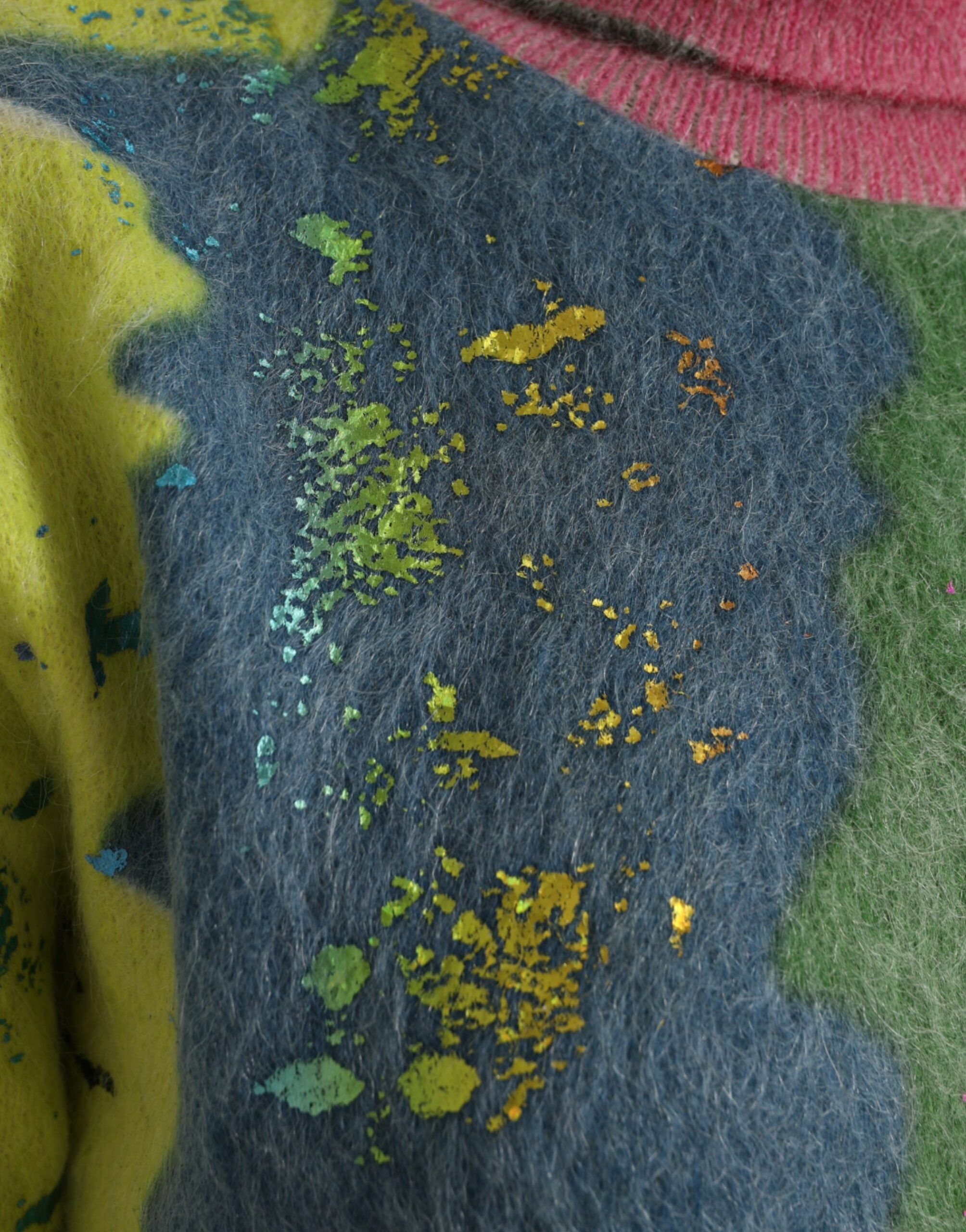 Dolce & Gabbana Multicolor Mohair Turtleneck Pullover Sweater -   -  Dolce & Gabbana. Dolce & Gabbana Multicolor Mohair Turtleneck Pullover Sweater -   -  Dolce & Gabbana.