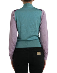 Dolce & Gabbana Multicolor Bow Fastening Pullover Sweater -   -  Dolce & Gabbana.