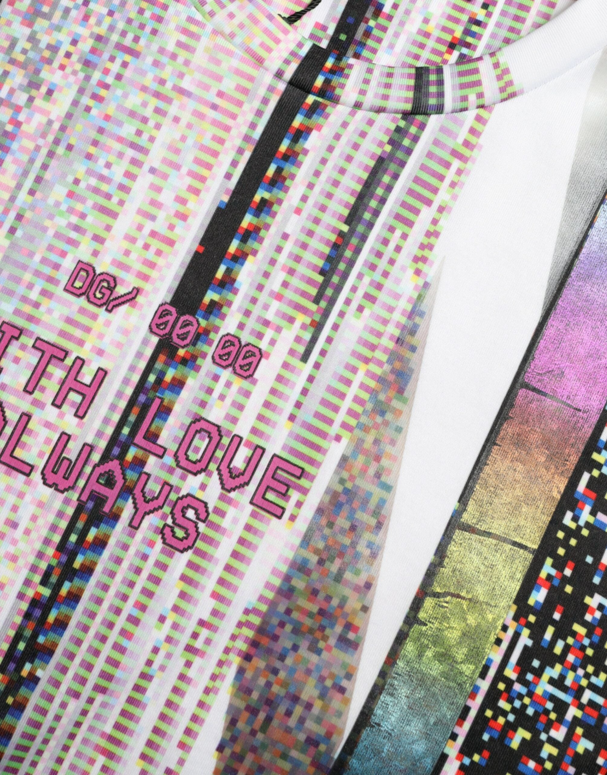 Dolce & Gabbana Multicolor With Love Always Print T-shirt -   -  Dolce & Gabbana. Dolce & Gabbana Multicolor With Love Always Print T-shirt -   -  Dolce & Gabbana.