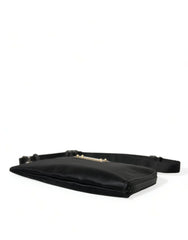 Dolce & Gabbana Black Nylon Logo Plaque Keyring Pouch Clutch Bag -   -  Dolce & Gabbana.