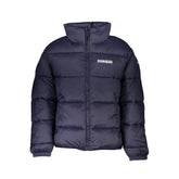 Napapijri Eco-Conscious Blue Jacket with Sleek Design -   -  Napapijri.