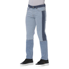 Trussardi Jeans Blue Cotton Men Jeans -   -  Trussardi Jeans.