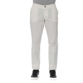 Trussardi Jeans White Cotton Men Jeans -   -  Trussardi Jeans.