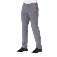 Trussardi Jeans Blue Cotton Men's Trouser -   -  Trussardi Jeans.