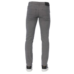 Trussardi Jeans Gray Cotton Men Pant -   -  Trussardi Jeans.