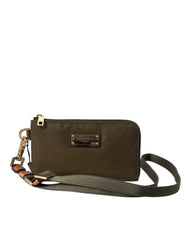 Dolce & Gabbana Dark Green Nylon Logo Multifunctional Kit 2 Pcs Set Bags -   -  Dolce & Gabbana.