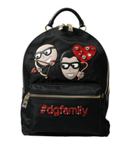Dolce & Gabbana Black #DGFAMILY Embellished Backpack VULCANO Bag -  Luxury Handbags for Women -  Dolce & Gabbana.