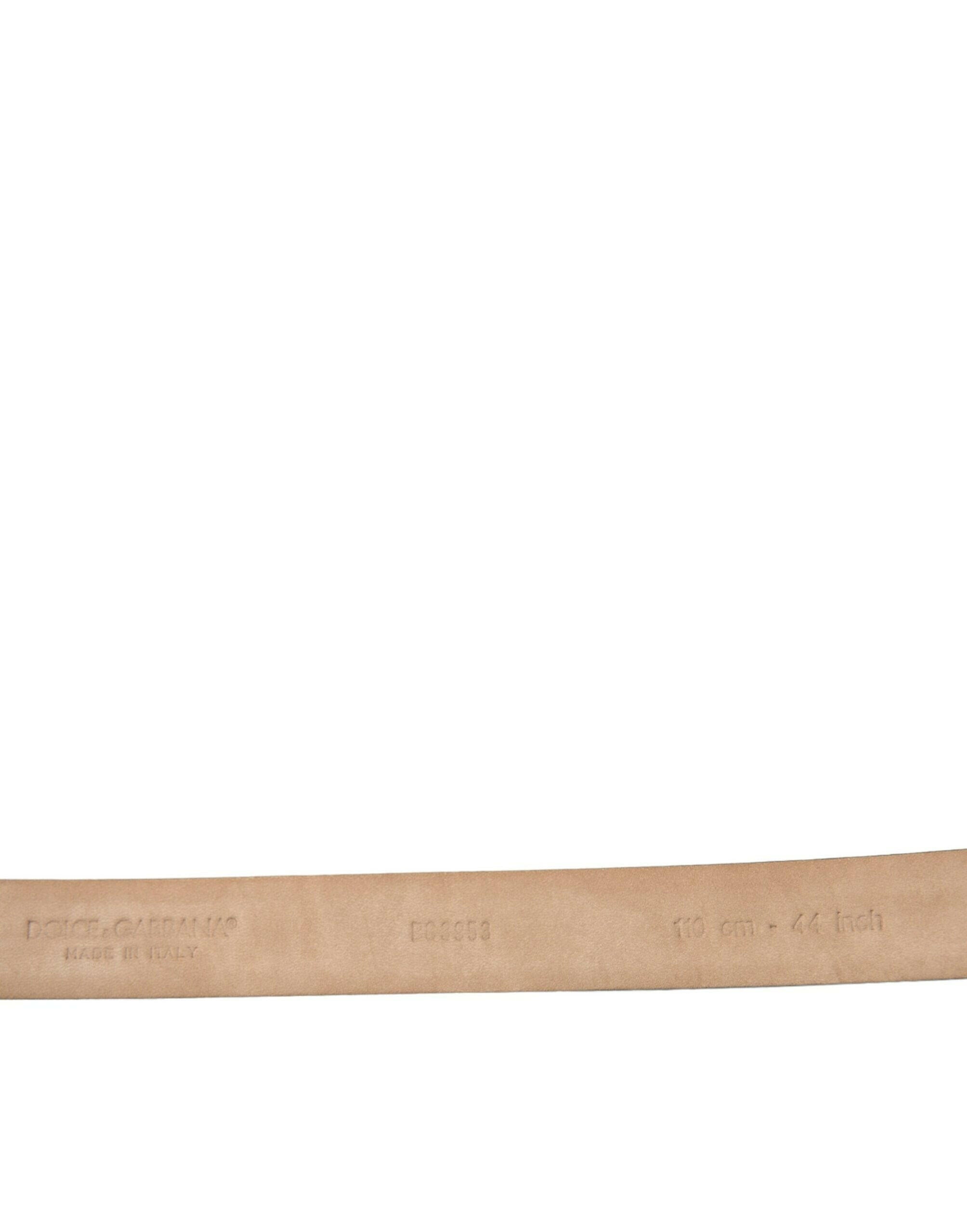 Dolce & Gabbana Dark Brown Leather Silver Metal Buckle Belt -   -  Dolce & Gabbana. Dolce & Gabbana Dark Brown Leather Silver Metal Buckle Belt -   -  Dolce & Gabbana.