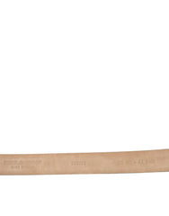 Dolce & Gabbana Dark Brown Leather Silver Metal Buckle Belt -   -  Dolce & Gabbana.