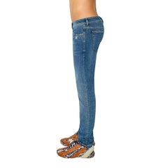 Diesel Punk-Inspired Low Waist Skinny Jeans -   -  Diesel.