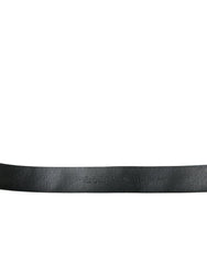 Dolce & Gabbana Black Embellished Leather Engraved Buckle Belt -   -  Dolce & Gabbana.
