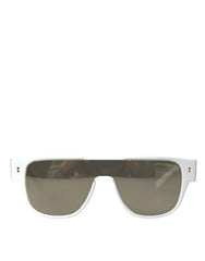 Dolce & Gabbana White Acetate Mirror Lenses DG4356 Sunglasses -  Jewellery, Women -  Dolce & Gabbana.
