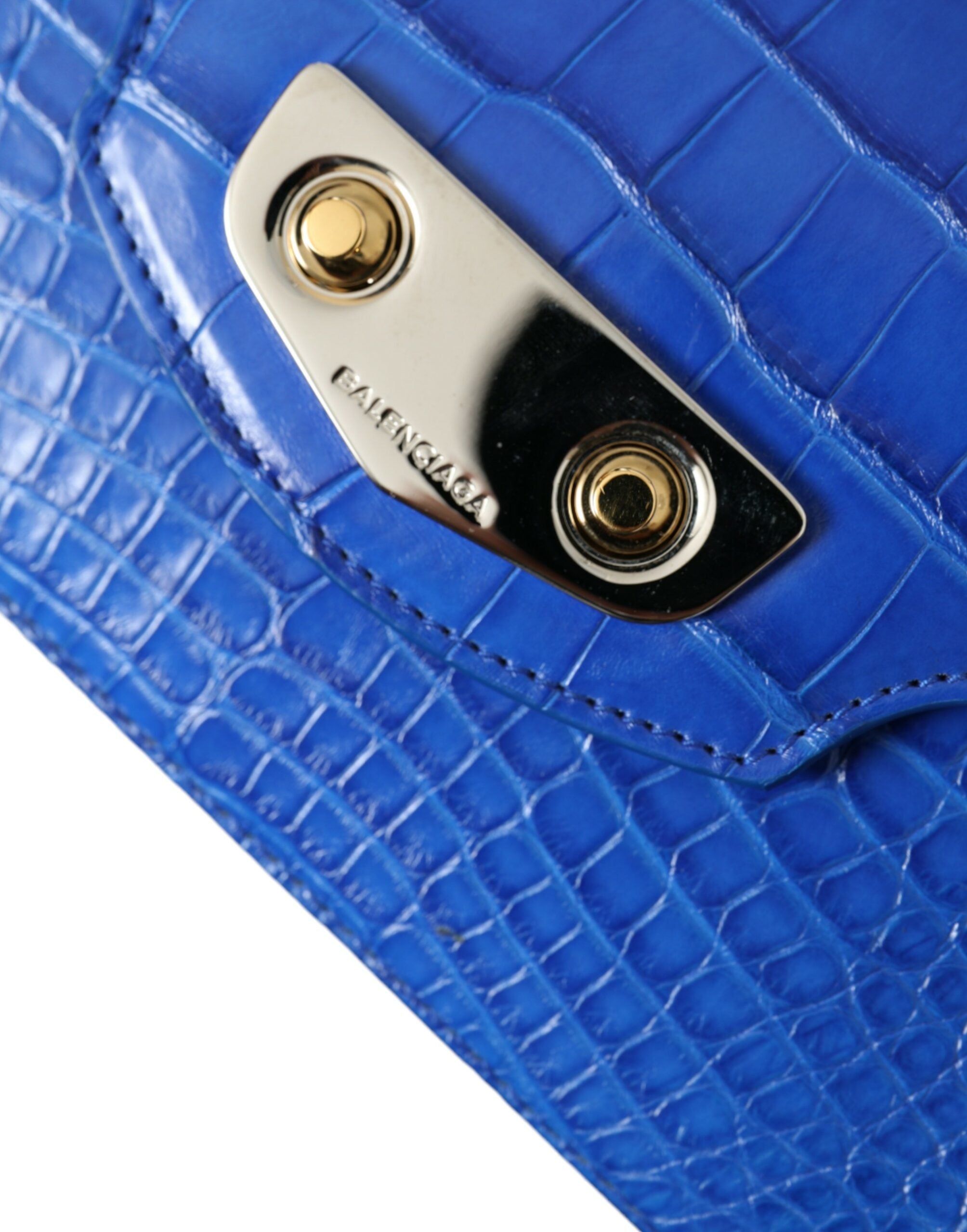 Balenciaga Blue Exotic Leather Neo Classic Purse Shoulder Handbag Bag -  Luxury Shoulder Bag for Women -  Balenciaga. Balenciaga Blue Exotic Leather Neo Classic Purse Shoulder Handbag Bag -  Luxury Shoulder Bag for Women -  Balenciaga.
