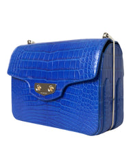 Balenciaga Blue Exotic Leather Neo Classic Small Shoulder Bag -  Luxury Shoulder Bag for Women -  Balenciaga.