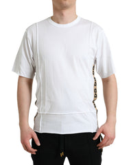Dolce & Gabbana White Logo Crew Neck Short Sleeves T-shirt -   -  Dolce & Gabbana.