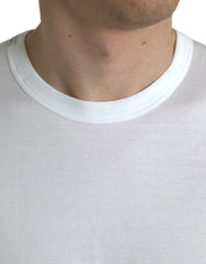 Dolce & Gabbana White Logo Crew Neck Short Sleeves T-shirt -   -  Dolce & Gabbana.