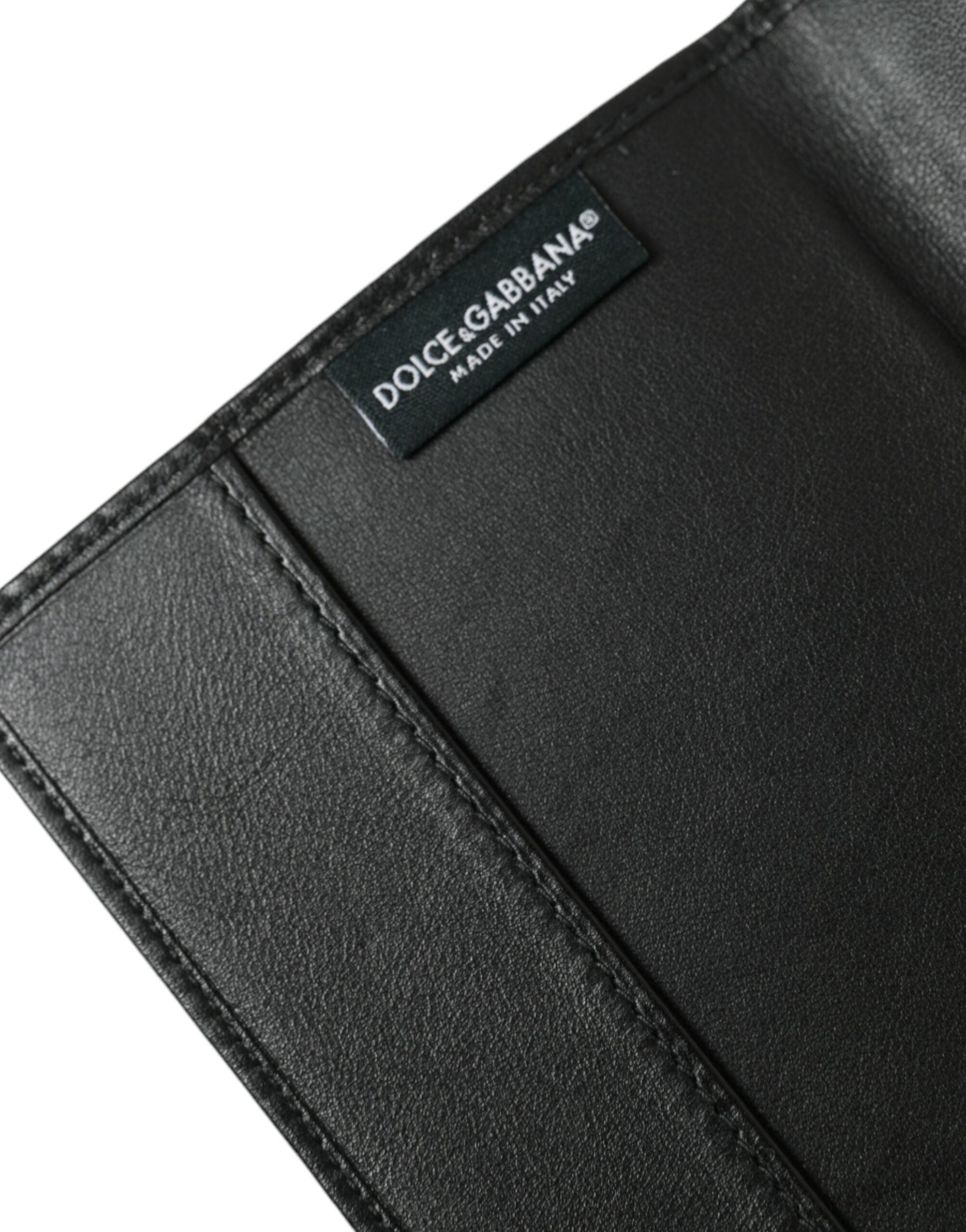 Dolce & Gabbana Black Exotic Skin Leather Long Bifold Passport Holder -   -  Dolce & Gabbana. Dolce & Gabbana Black Exotic Skin Leather Long Bifold Passport Holder -   -  Dolce & Gabbana.