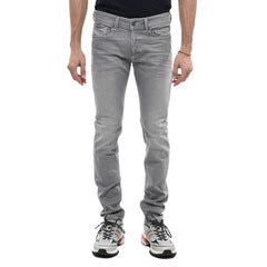 Diesel Gray Cotton Jeans & Pant -   -  Diesel.