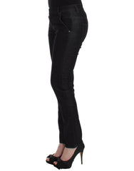 Ermanno Scervino Black Slim Jeans Denim Pants Skinny Leg Stretch -   -  Ermanno Scervino.