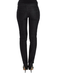 Ermanno Scervino Black Slim Jeans Denim Pants Skinny Leg Stretch -   -  Ermanno Scervino.
