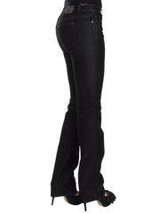 Ermanno Scervino Black Slim Jeans Denim Pants Skinny Leg Stretch -   -  Ermanno Scervino.