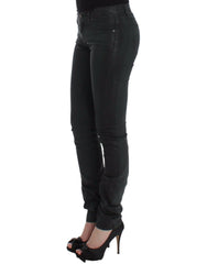 Ermanno Scervino Green Slim Jeans Denim Pants Straight Leg Stretch -   -  Ermanno Scervino.