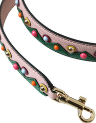 Dolce & Gabbana Pink Leather Handbag Accessory Shoulder Strap - - Dolce & Gabbana.