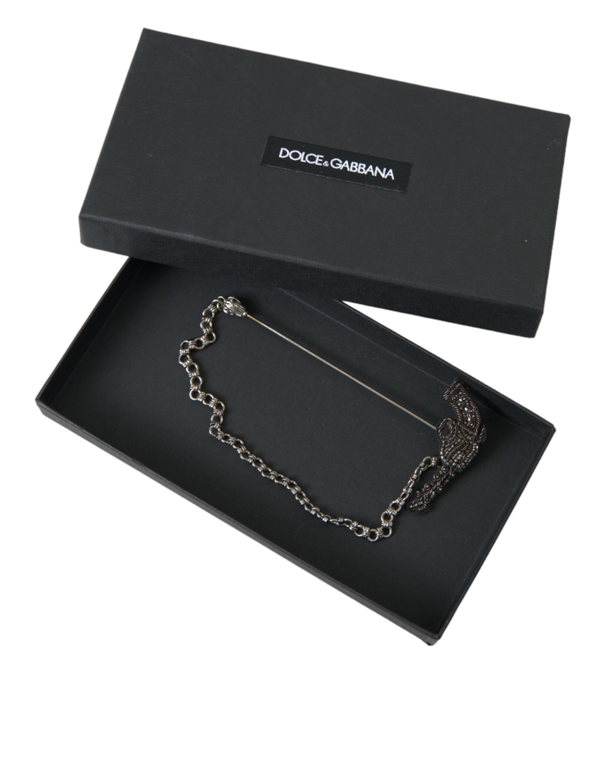 Dolce & Gabbana Brass Copper Silk Revolver Gun Men Brooch Lapel Pin -   -  Dolce & Gabbana. Dolce & Gabbana Brass Copper Silk Revolver Gun Men Brooch Lapel Pin -   -  Dolce & Gabbana.