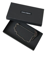 Dolce & Gabbana Brass Copper Silk Revolver Gun Men Brooch Lapel Pin -   -  Dolce & Gabbana.